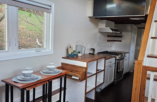 Hancock House | Cozy Tiny House - Stunning Views in Rural Western MD, with Wifi and AC