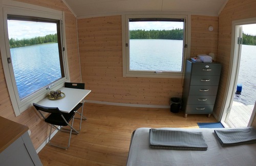 Reftele Boat Rental | Cozy Tiny Houseboat in the Nature