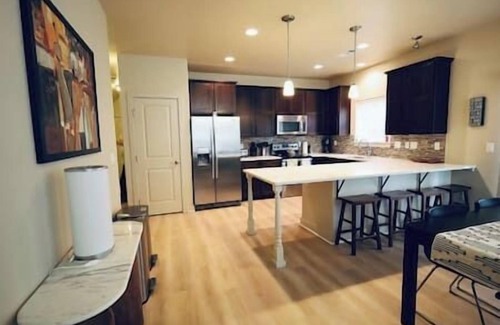 Old Town North House | Cozy townhome in old town north dogs, Bikes.