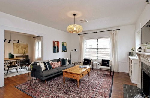 Austin Ave. House | Cozy Tudor Bungalow in Waco