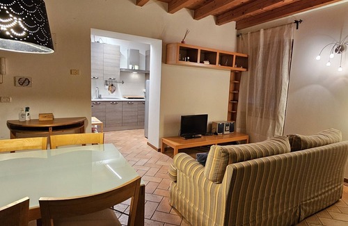 Caprino Veronese Apartment | Cozy two-bedroom apartment.