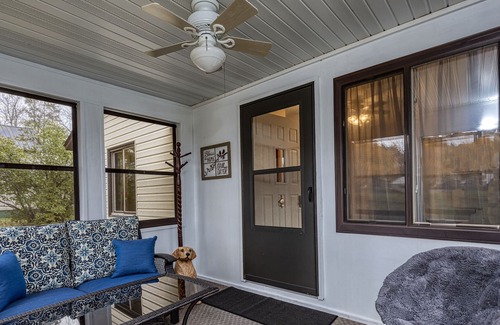 Bergland House | Cozy two-bedroom home with views of Lake Gogebic.