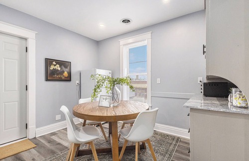 Michigan City Apartment | Cozy Updated Studio 1-Block Downtown & Beach