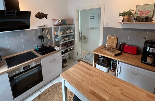 Friedrichstadt Apartment | Cozy vacation apartment with large sunny balcony and special furnishings