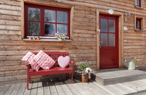 Mitterfirmiansreut Apartment | Cozy vacation apartment (40 sqm) in the new organic wooden house and large terrace