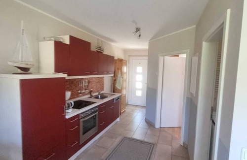 Gelbensande Condo | Cozy vacation apartment in the countryside with garden and terrace