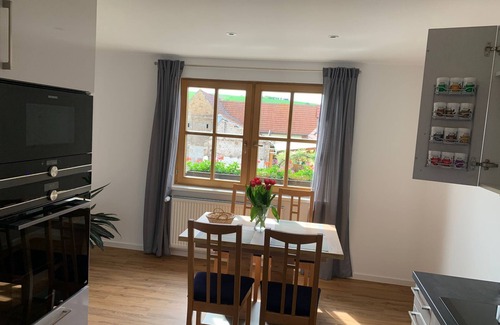 Kolitzheim Apartment | Cozy vacation apartment (80 sqm) for up to 4 people with fully equipped kitchen