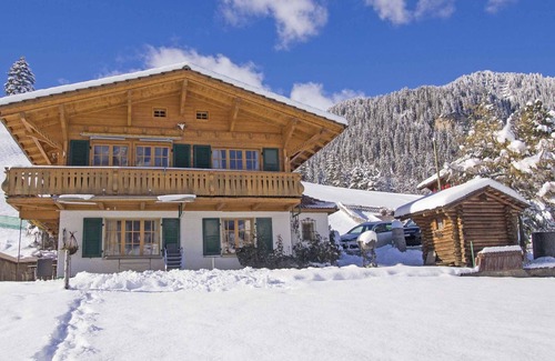 Adelboden Apartment | Cozy vacation apartment directly on the "Chuenisbergli" ski slope.