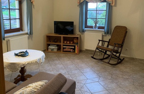 Radeburg Apartment | Cozy vacation apartment on the farm