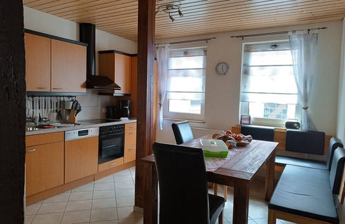 Friedrichsfeld House | Cozy vacation home for up to 8 pers., 4 bathrooms, W- Lan, sauna house, dog allowed