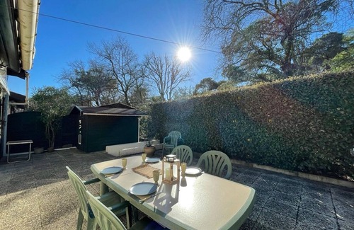 Capbreton Villa | Cozy Villa Near Beach with Shared Pool, Patio, and Parking