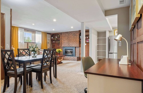 Northwest Calgary House | Cozy w Fireplace - 2BR Private Suite , FREE Banff Pass