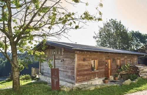 Wildenranna Apartment | Cozy wooden house with a tiled stove, infrared cabin and 35 m2 wooden terrace