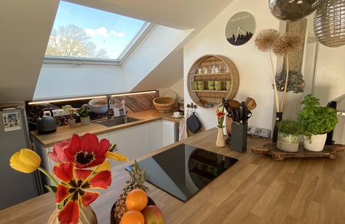 Wiesbaden Apartment | Cozycorner, ein Gemütliches Verbleibe in der Nähe vom Flughafen, Messe U.v.mehr