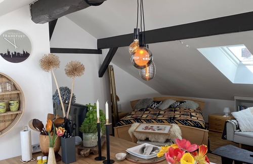 Wiesbaden Apartment | Cozycorner, ein Gemütliches Verbleibe in der Nähe vom Flughafen, Messe U.v.mehr