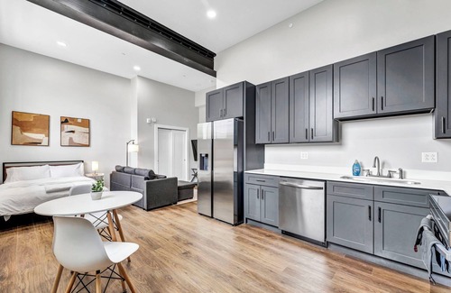 Cleveland Apartment | CozyStudio+65"TV+8Min from DT CLE