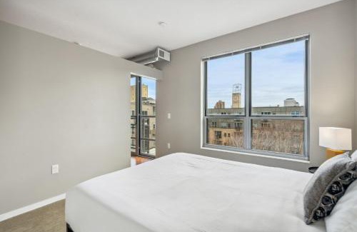 Mill District Apartment | CozySuites Mill District with pool, gym # 09