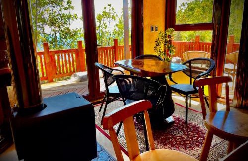 Chepu Cabin | Cozzy Cabin at "Explore-Cafe & Lodge" Located in Duhatao, Chiloe Island, Patagonia, Chile