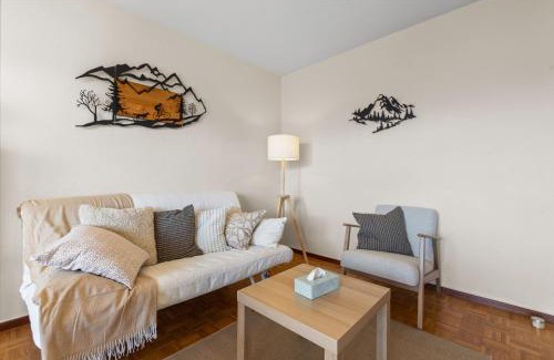 Randogne Apartment | Crans-Montana - studio - 2 personnes - balcon avec superbe vue