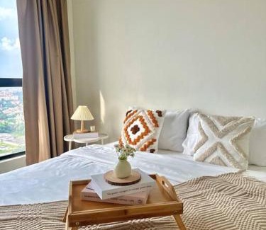 Bandar Tun Razak Apartment | Creamy KL View - Majestic Maxim near UCSI, KL, MRT #康乐夜市