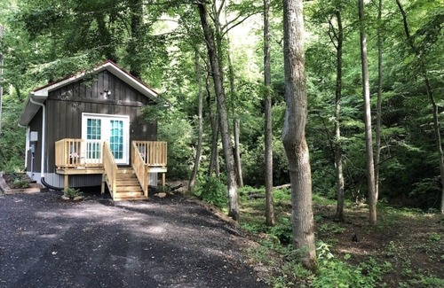Hendersonville Cabin | Creek and Fire Pit!