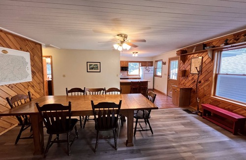 Hyner House | CREEK FRONT HOME with private access - perfect for kayaking, fishing, and hiking