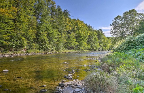 Livingston Manor House | Creekfront Getaway w/ Deck in Livingston Manor!