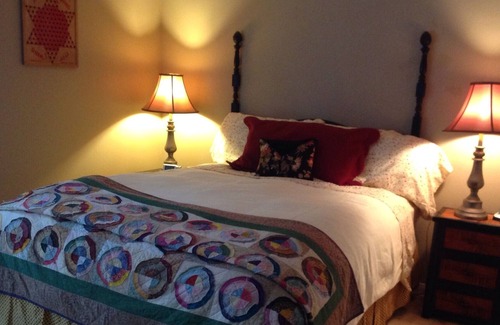 Longview House | Creekfront Home with Large Covered Porch and Fire Pit...Pet-Friendly!