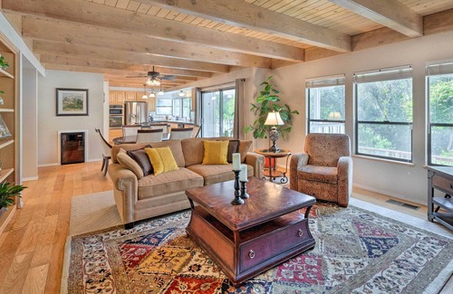 Auburn House | Creekside Auburn Retreat w/ Pool and Sauna!