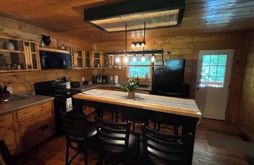Cosby Cabin | Creekside Cabin Views, Jacuzzi & Firepit
