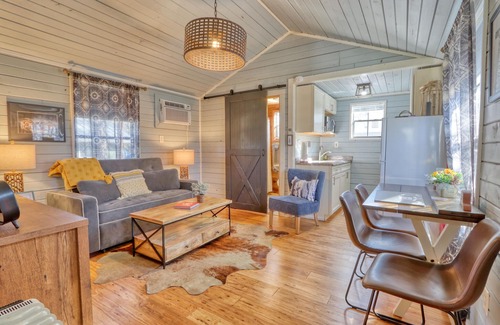 Wimberley Cottage | Creekside Cabins - The Texan | Studio Layout with Creek Access!