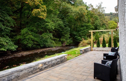 Birdsboro House | Creekside Cottage with beautiful patio and hot tub!