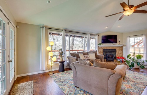 Belton House | Creekside Cottage with Deck and Hot Tub in Belton