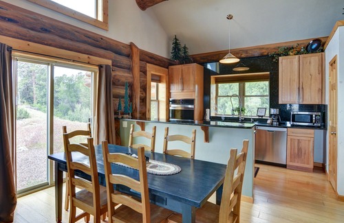 Buena Vista Cabin | Creekside Log Cabin- conveniently located and direct creek access