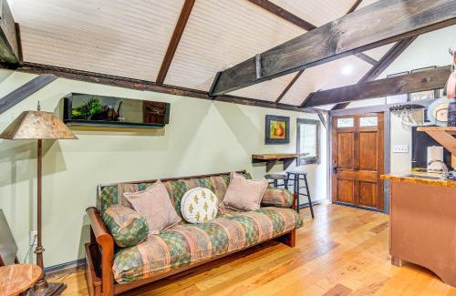 Milford Apartment | Creekside Milford Studio with Gas Grill and Mtn Views!