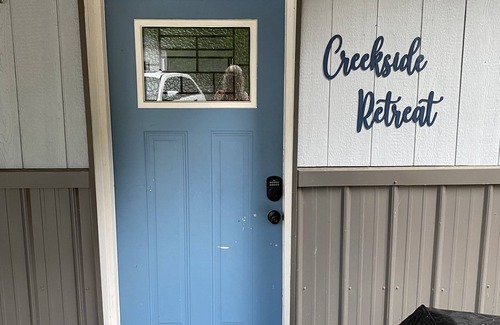 Delbarton House | Creekside Retreat, 3 bedroom, Large parking, Picnic area. Across from Trail 14