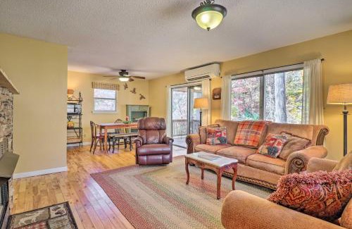 Mars Hill House | Creekside Retreat with Deck, 18 Miles to Wolf Ridge