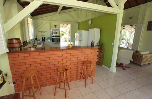 Le Francois Villa | Creole villa with pool overlooking the magnificent islets of Le François