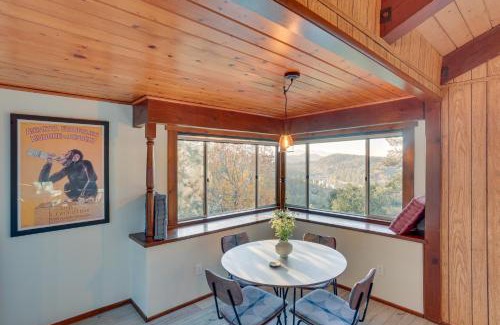 Crestline House | Crestline Cabin Mountain Views and Fire Pit!