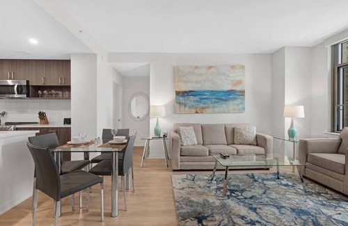 Crystal City Apartment | Crisp Arlington Apartment with Balcony | Two Bedroom | by GLS