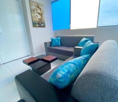 Crucita Apartment | Crucita con Guardianía y acceso a Playa Privada y Piscina