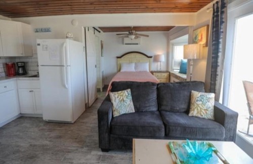 Kure Beach House | Crystal Shores Unit 4 - Ocean Front Unit with views of the sand dunes and ocean! steps away from beach! villa