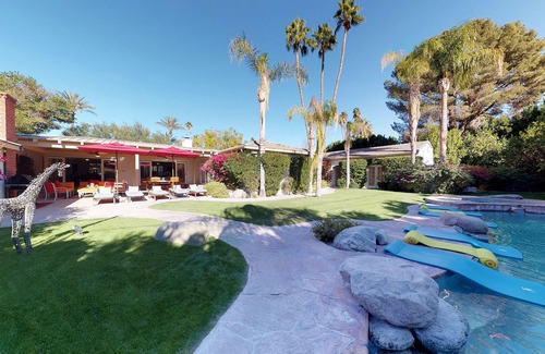 The Movie Colony House | Cuckoo's Nest In Movie Colony - Pool-Waterfall-Spa with views from the pool!
