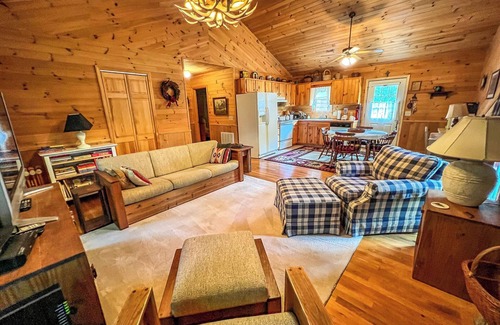 Jefferson Cabin | Cuddle Up by the Cabin Fireplace @ Edelweiss