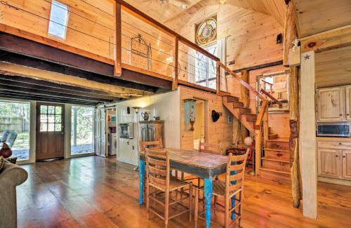 Cullowhee House | Cullowhee Getaway with Fireplace on Private Meadow