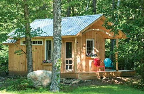 Williamsville House | Custom Cabin Surrounded by River in Newfane, Vermont