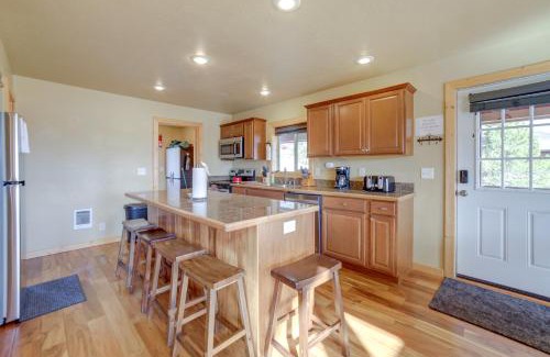 Island Park House | Custom Log Cabin with Views - 20 Mi to Yellowstone!