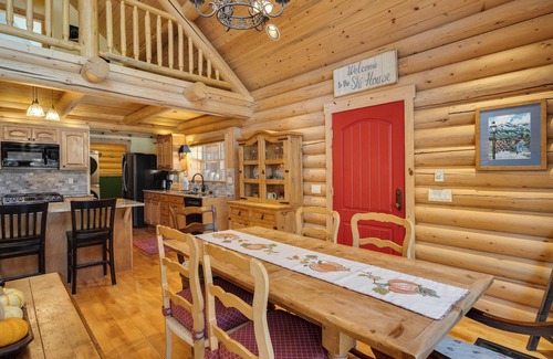 Blue River House | Custom Log Home in quiet Blue River 7 minutes from downtown Breckenridge