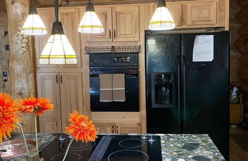 Hayward House | Custom Log Home located on Pristine Grindstone Lake