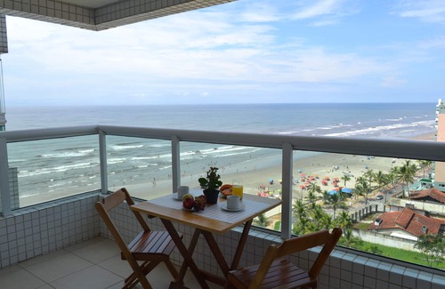 Solemar Apartment | Cute Apartment, Foot in the Sand with Gourmet Balcony Beautiful View